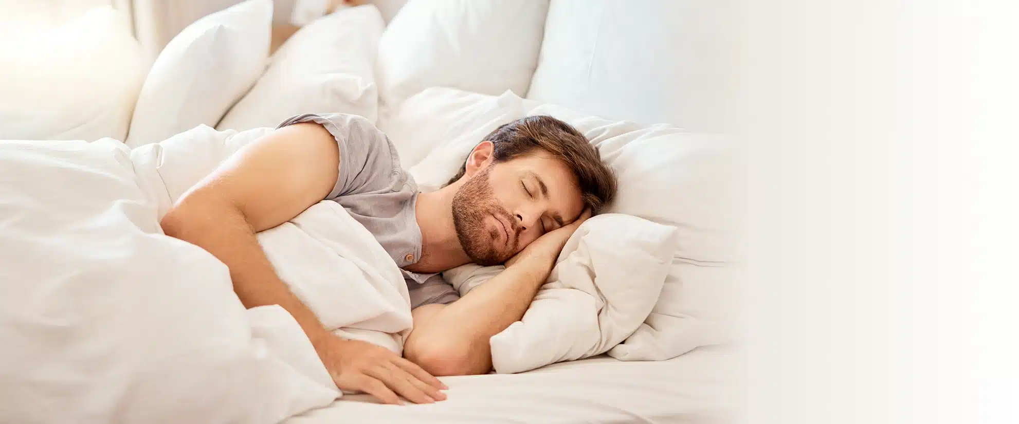 Man in need of Sleep Apnea Treatment